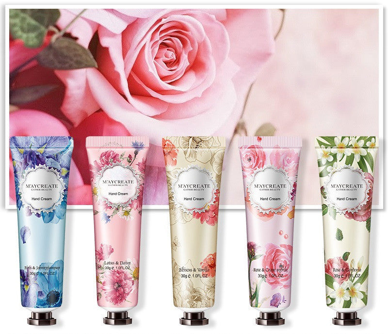 Floral Fragrance 30g Moisturizing Hand Cream Cosmetics Floral Fragrance 30g Moisturizing Hand Cream Cosmetics